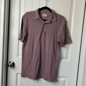 Faherty striped movement short sleeves polo shirt size small‎